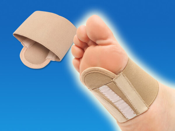 Vendaje con arco metatarsal